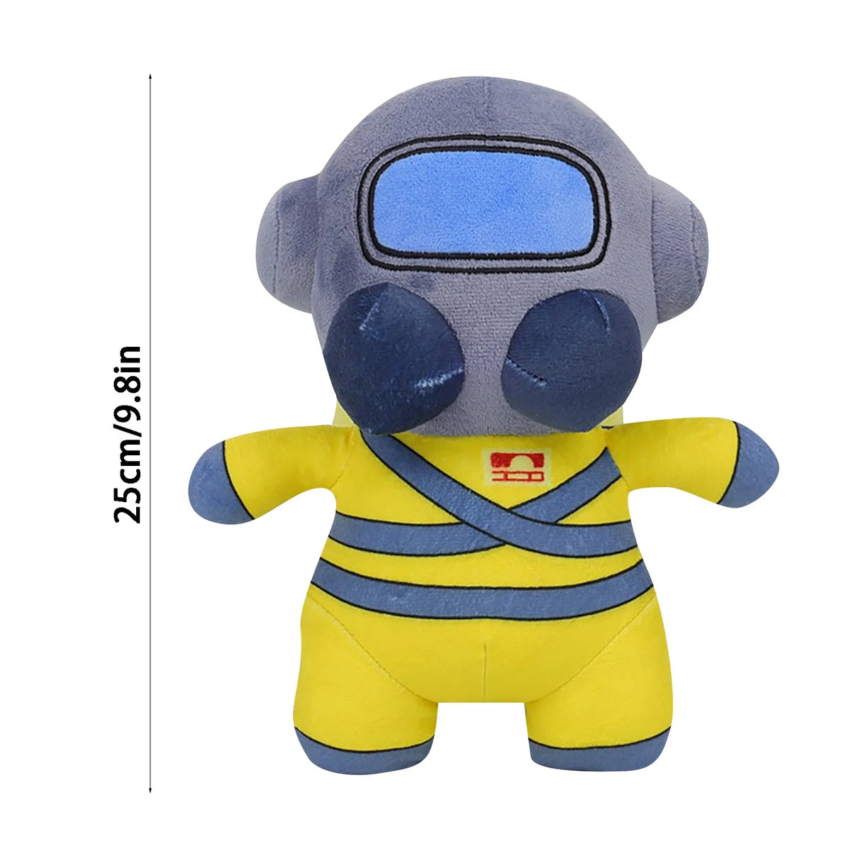 Orange Lethal Company Plush Doll Stuffed Animal Toy N5125
