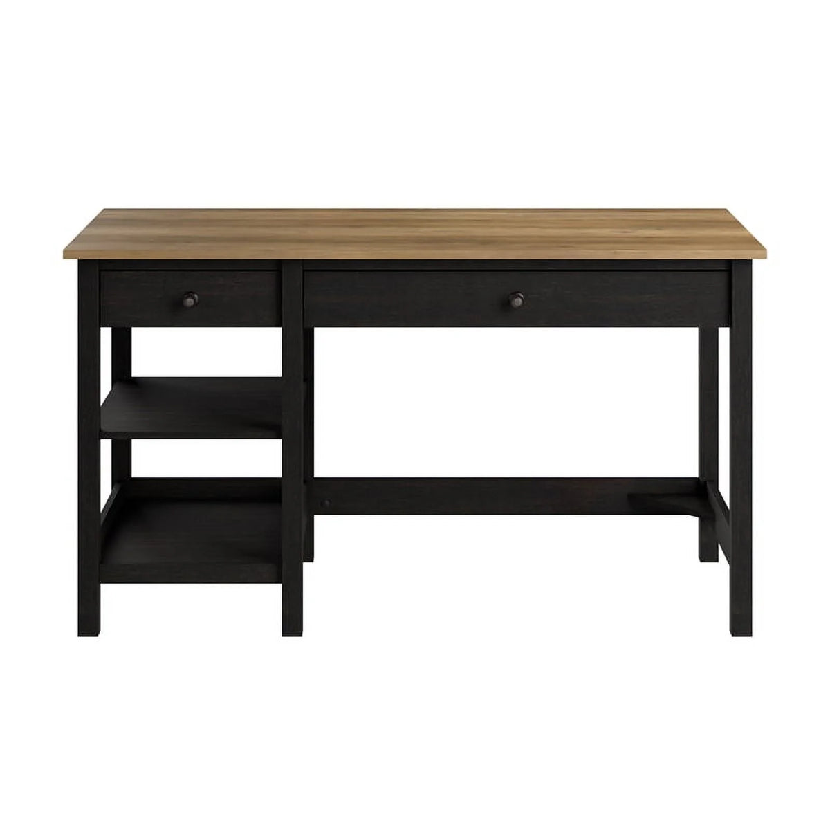 54W Computer Desk with Shelves E26582