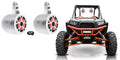 6.5" LED Chrome Tower Speakers X341566