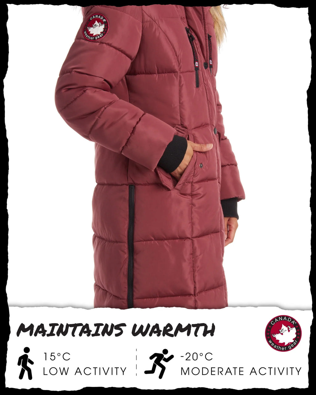 Women's Heavyweight Long Length Bubble Puffer Jacket M591