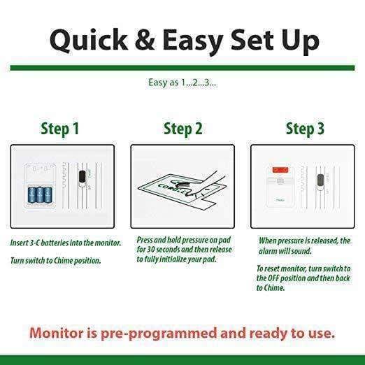 Economy Fall Alarm and Bed Pad System V485518