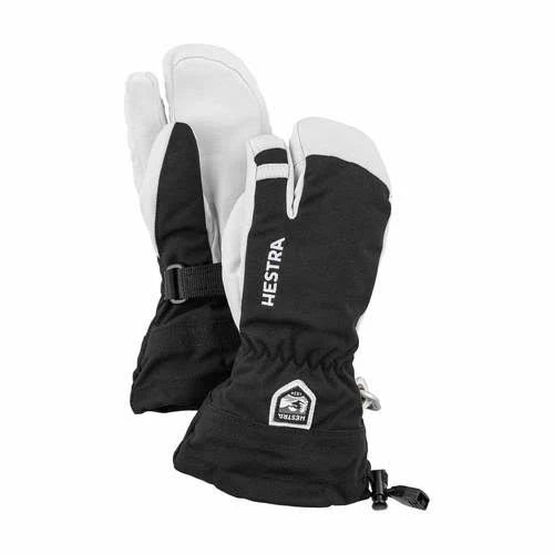 Army Leather Heli Ski Jr. 3 Finger Gloves D6903