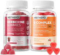 Berberine Supplement 1500mg Gummies + B Complex 50 Gummies J880