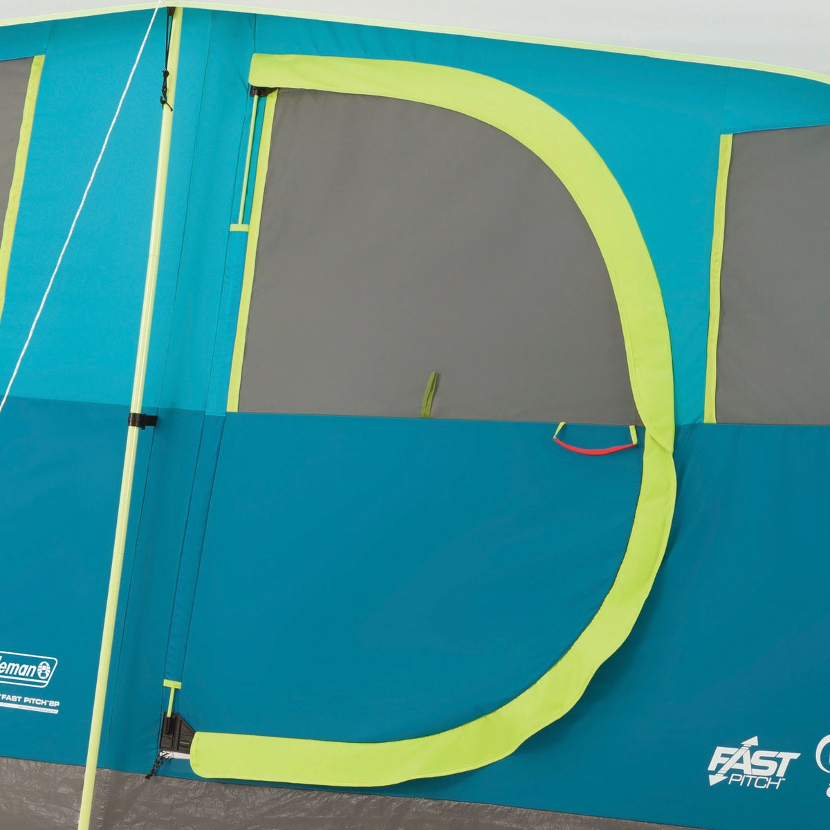 8-Person Light Blue Cabin Camping Tent Y4488
