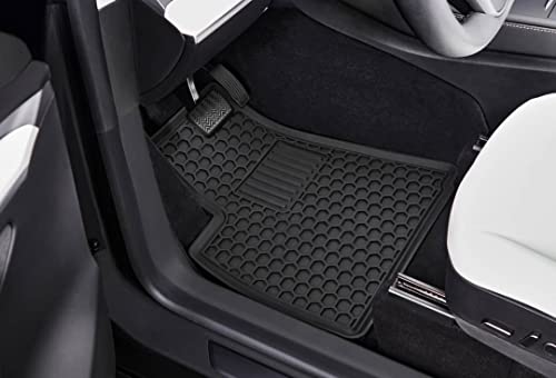 Black 3D Custom Fit All-Weather Floor Mats Set for Toyota Camry M284