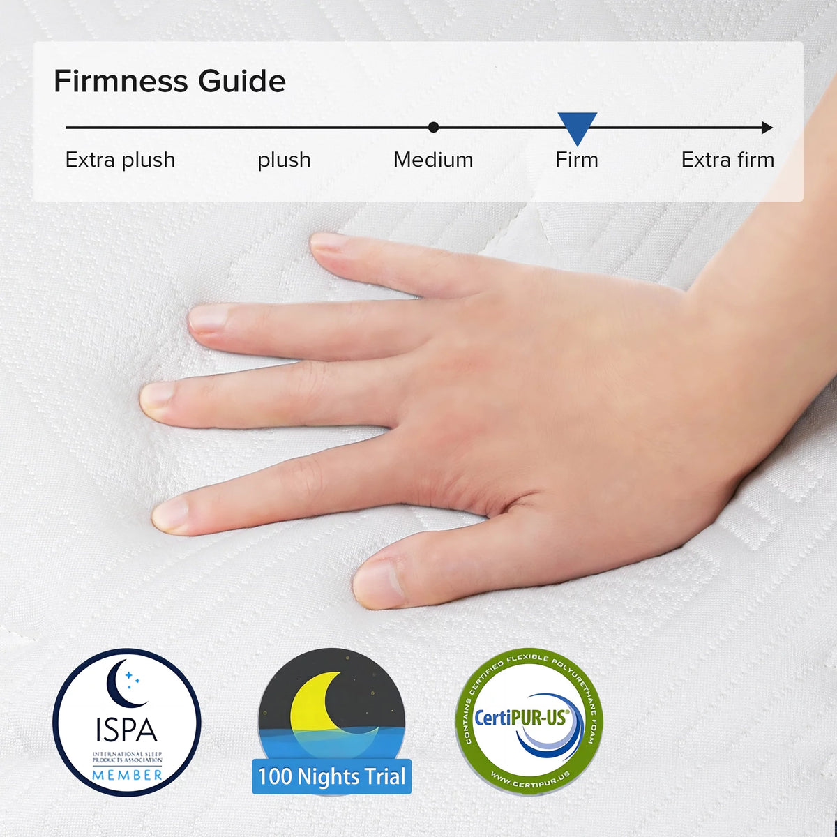 12 inch King Gel Memory Foam Hybrid Mattress Y232658