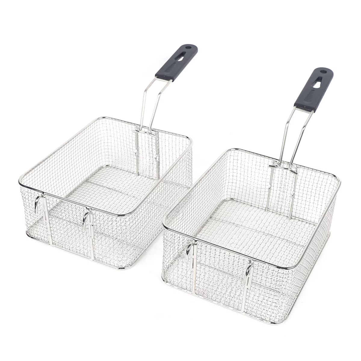 Electric Deep Fryer, 2*6L Double Stainless Steel with 2 Basket P667