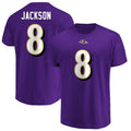 Men's Purple Baltimore Ravens T-Shirt A1113