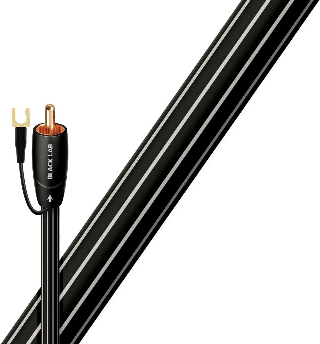 Black Lab RCA Male to RCA Male Subwoofer Cable 26.25 ft. Z3473