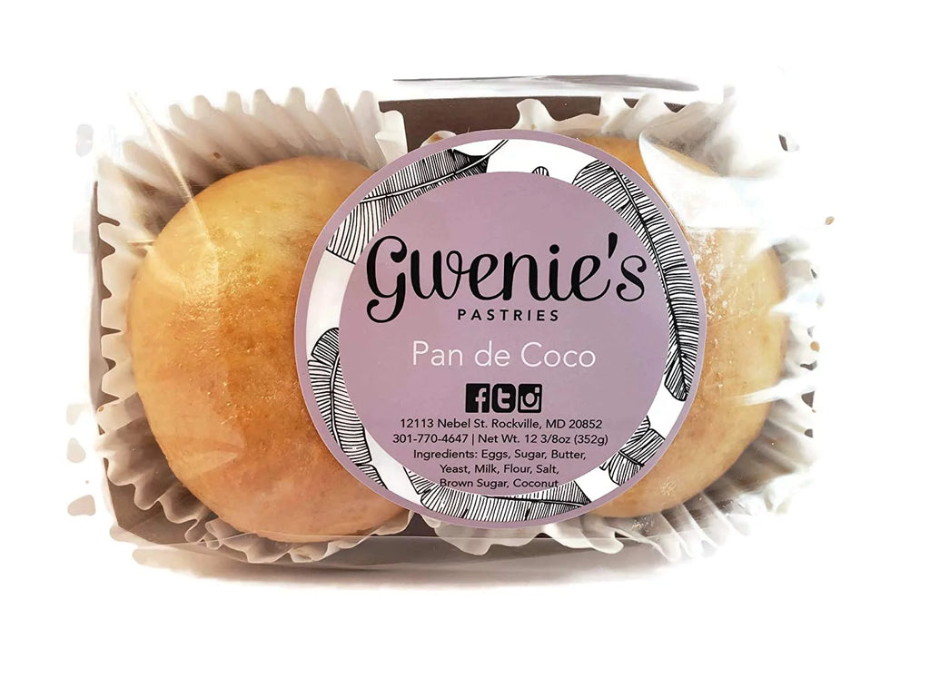 4 Pack Pan De Coco (2 Pieces Per Pack) W704717