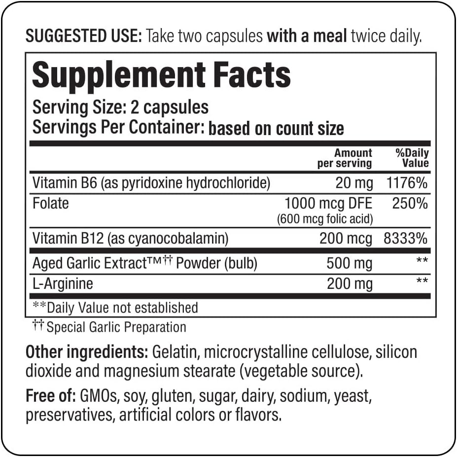 100 Capsules Aged Garlic Extract Z69915