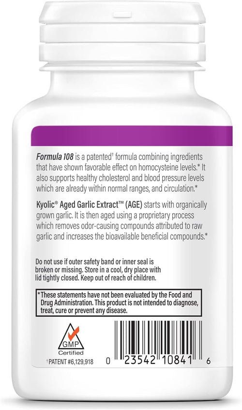 100 Capsules Aged Garlic Extract Z69915