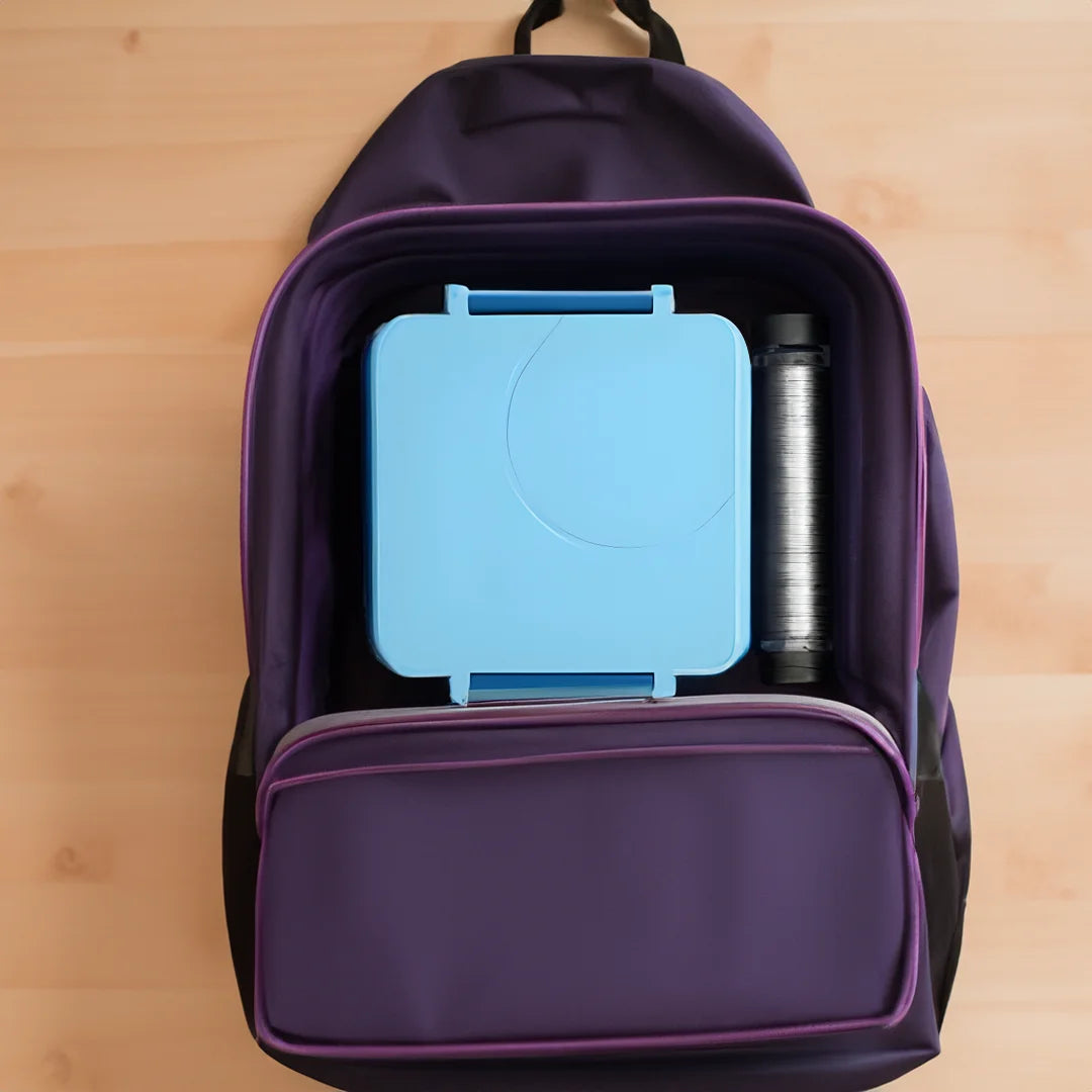 Blue Leak Proof Bento Box with Thermos Food Jar U21601