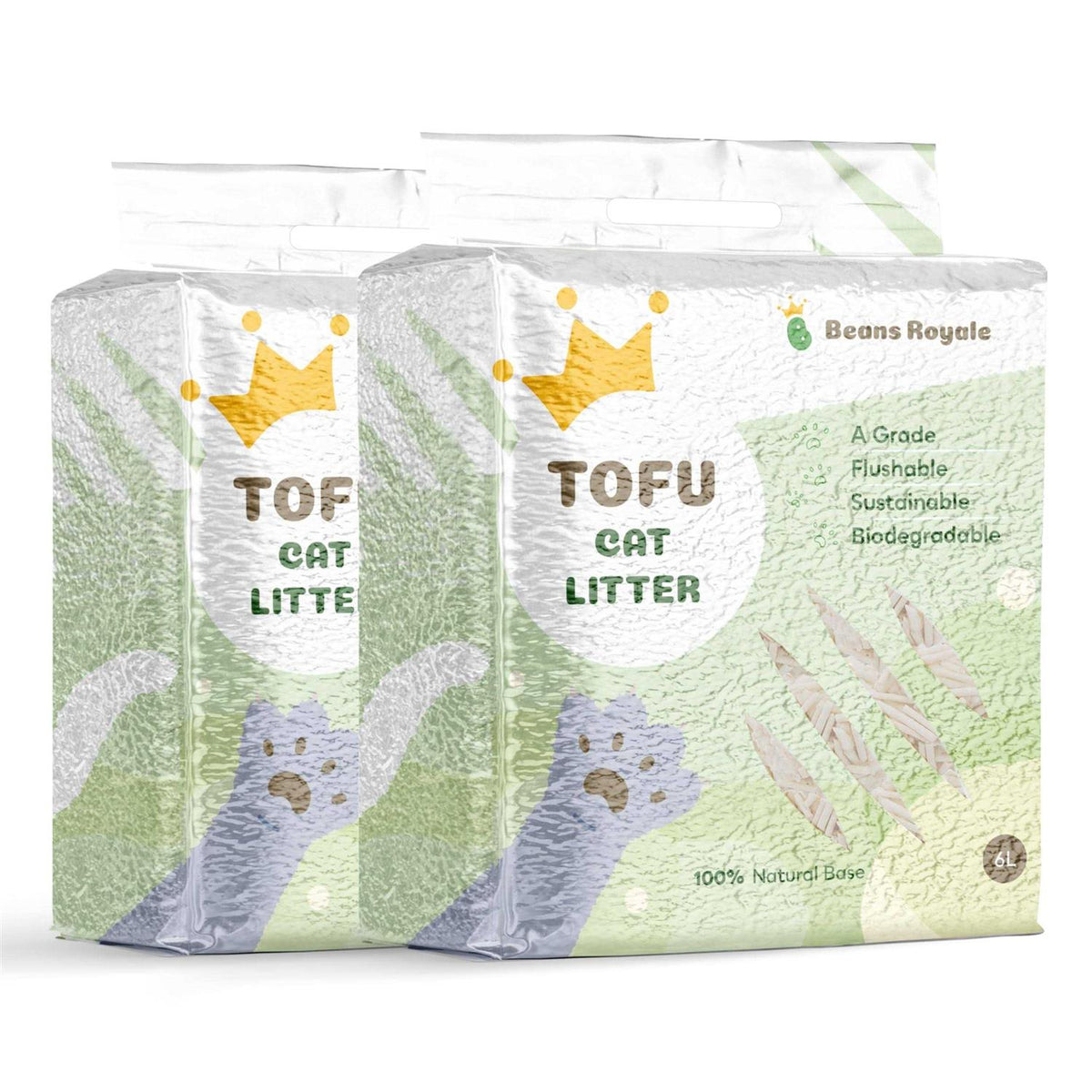 Tofu Cat Litter Clumping E5798
