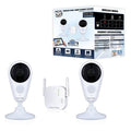 4 Channel 1080p HD Wireless Gateway with 16GB microSD Card and 2 AC Powered Indoor Wireless Cameras D99424