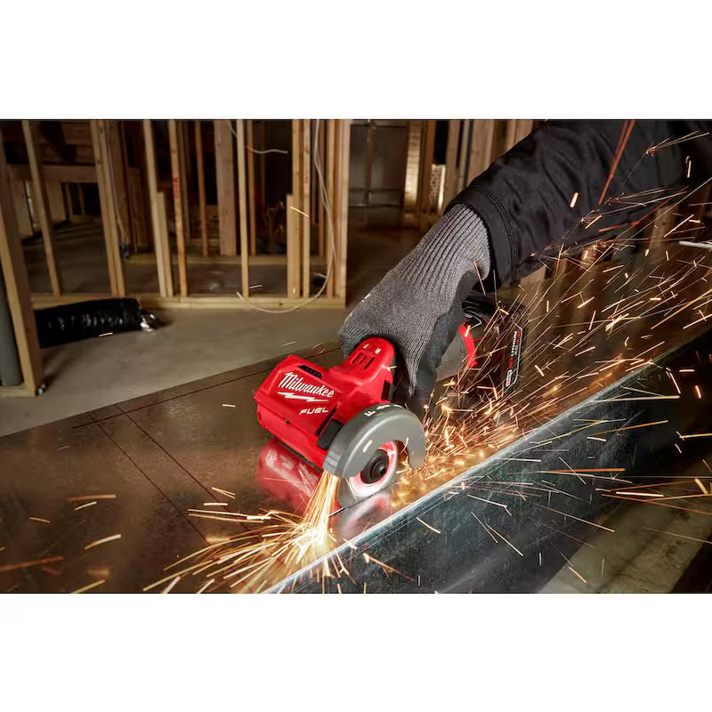 12V Cordless Brushless Cut Off Saw Kit with 6.0Ah Battery X68184