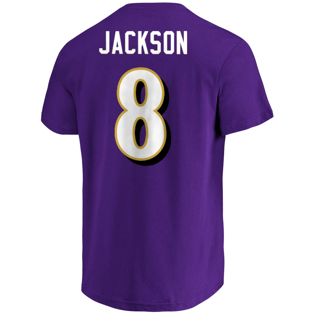 Men's Purple Baltimore Ravens T-Shirt A1113