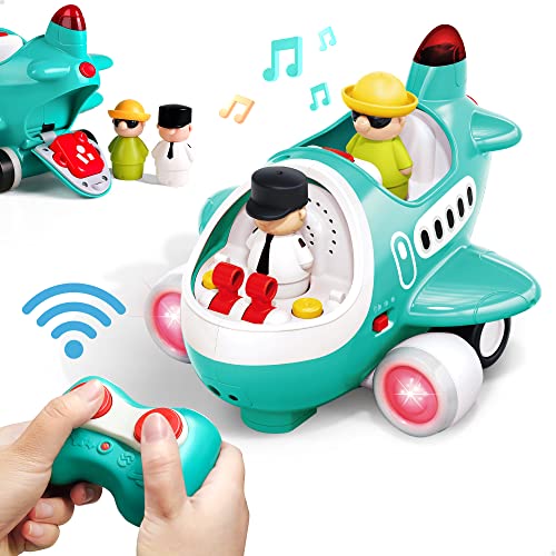 Remote Control Plane Toy with Light Sound F109388