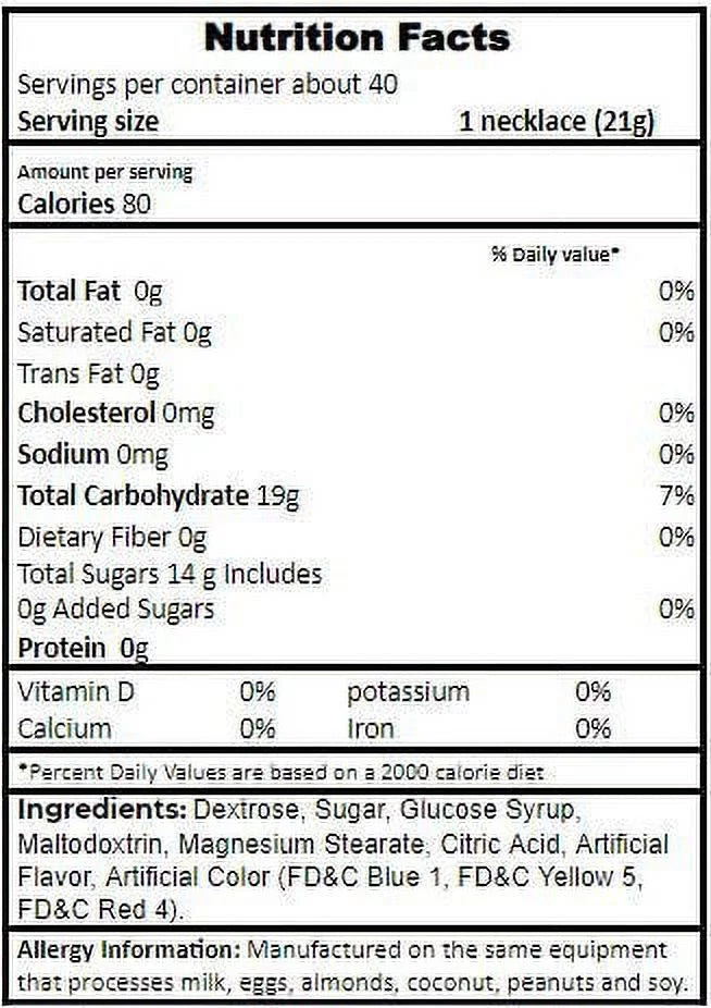 Fruit Flavored Hard Candy 40 Count H23111