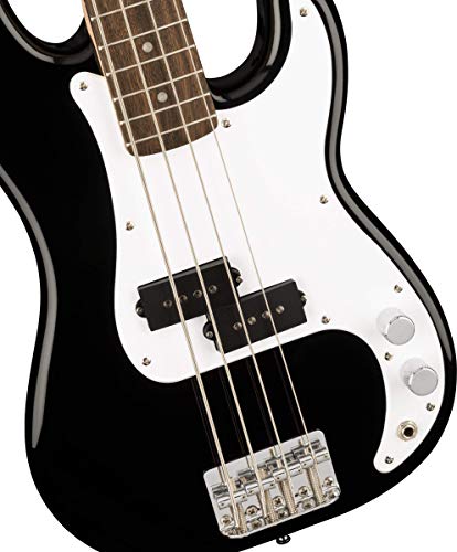 4 String Black 3/4 size Bass Guitar N6505