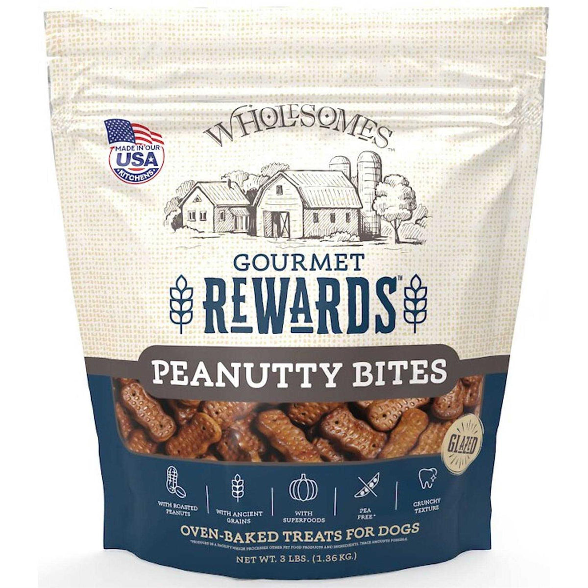 Peanutty Bites Dog Treats Z89029