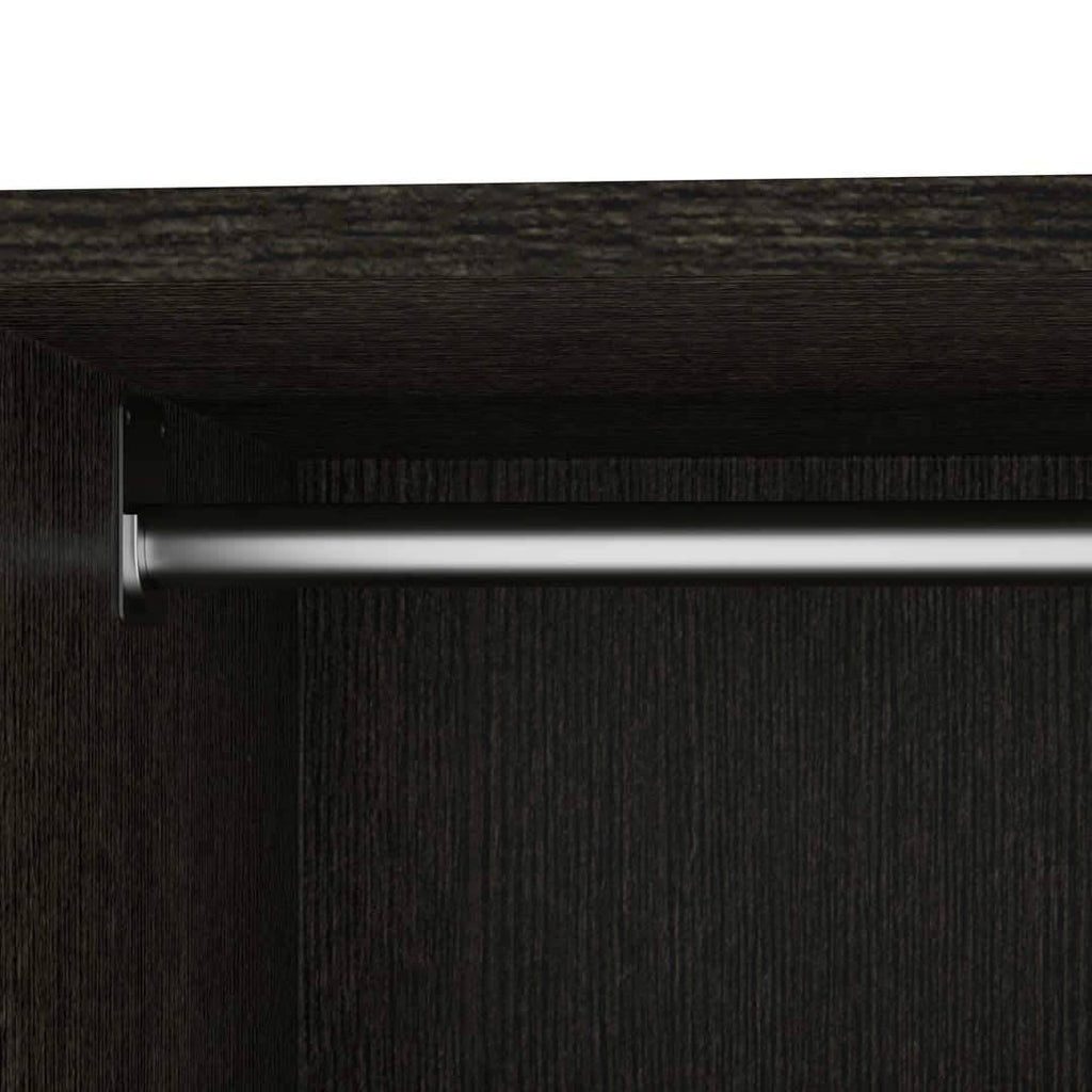 White Low Storage Unit with Rod N575234