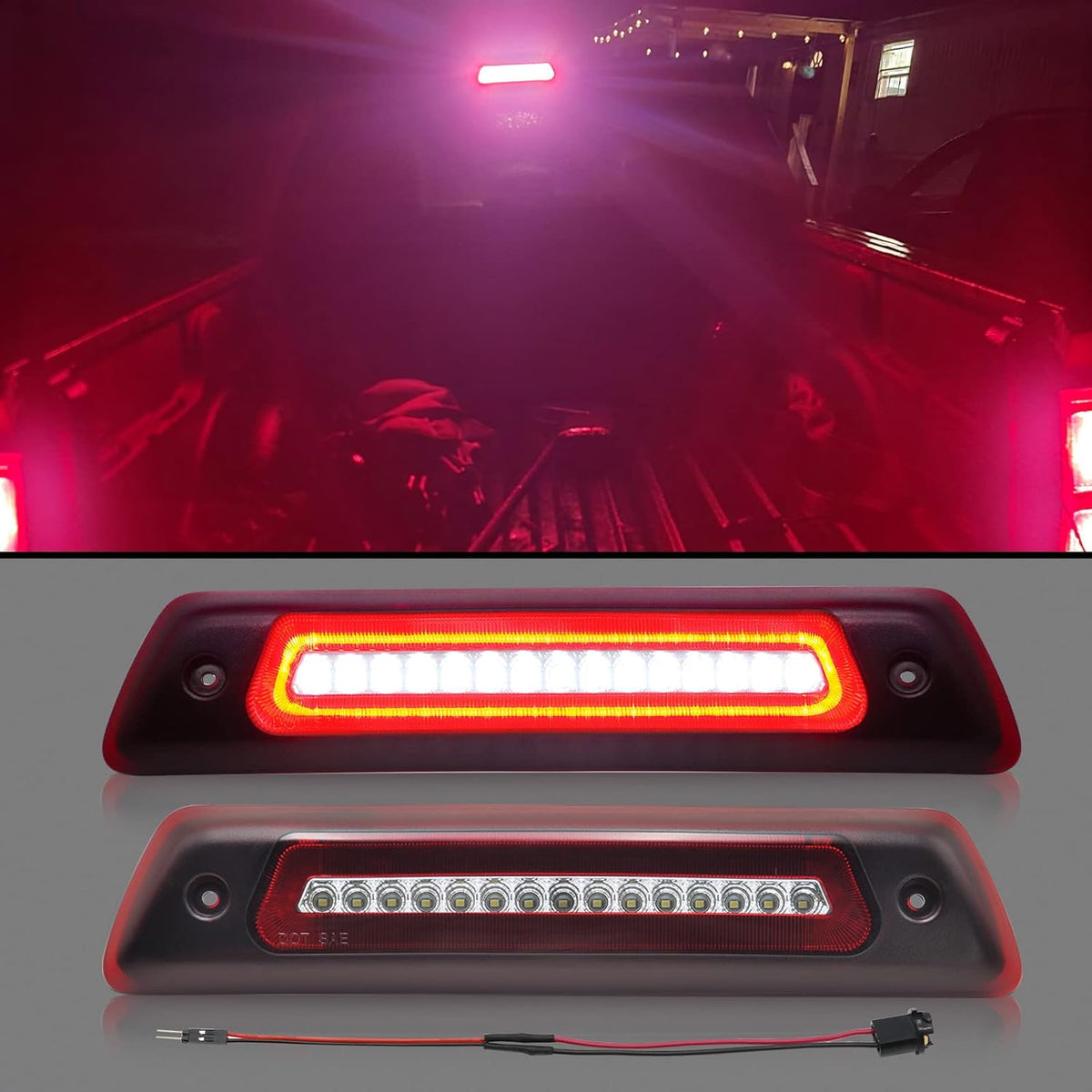 Smoked Lens LED Third Brake Light Pack of 2 G713849