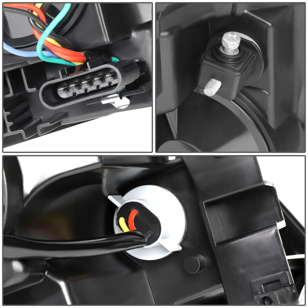 Black Housing Amber Corner Headlight Assembly M735932