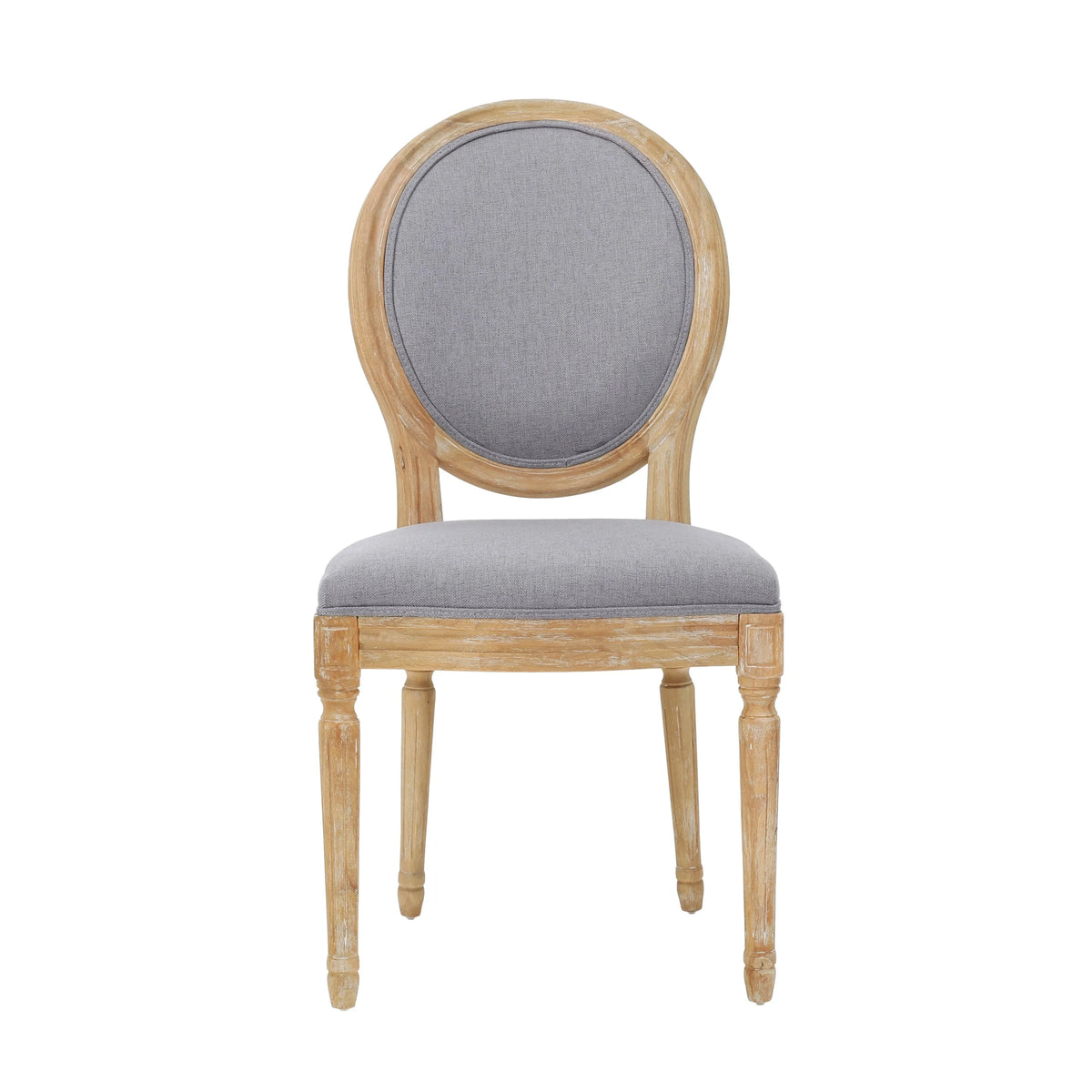 Dark Teal Natural Finish Dining Chairs Set of 4 B758628