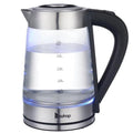 1500W 2.5L Blue Glass Electric Kettle M216645