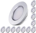 12V Waterproof Ultra-Thin LED Ceiling Light 3000K Warm White 12 Pack O97076