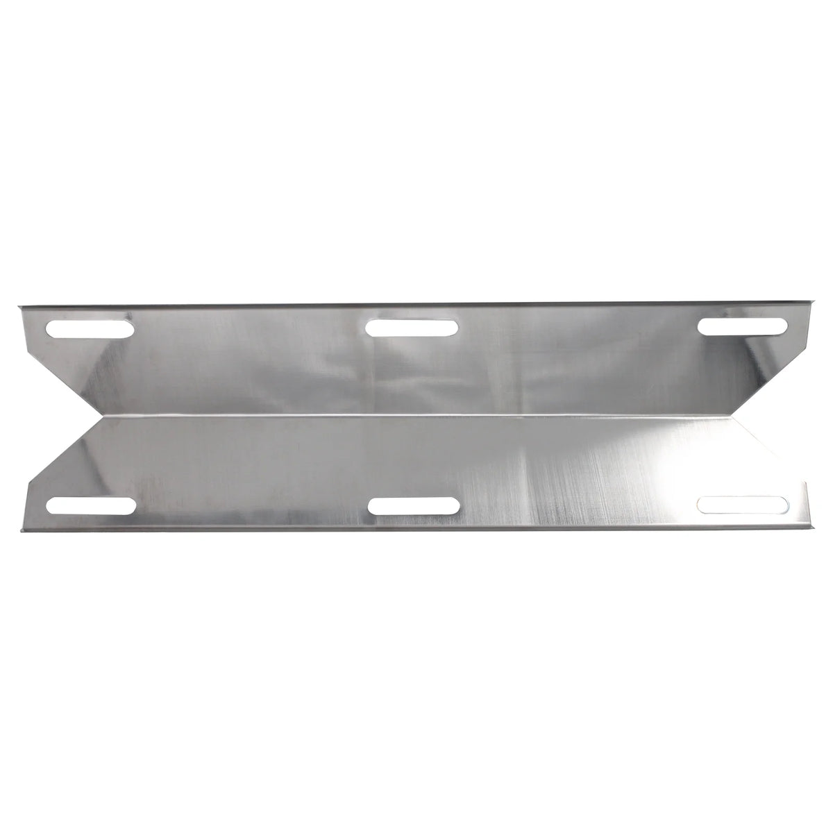 2-Pack Stainless Steel BBQ Gas Grill Tube Burner & Heat Shield Plate Replacement Parts H3852