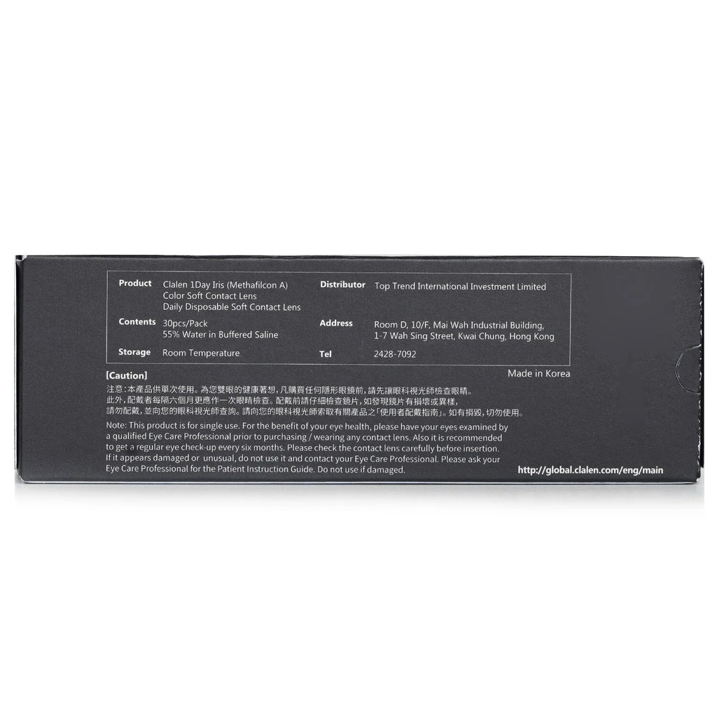 1Day Gray Contact Lenses 5pcs Y7715