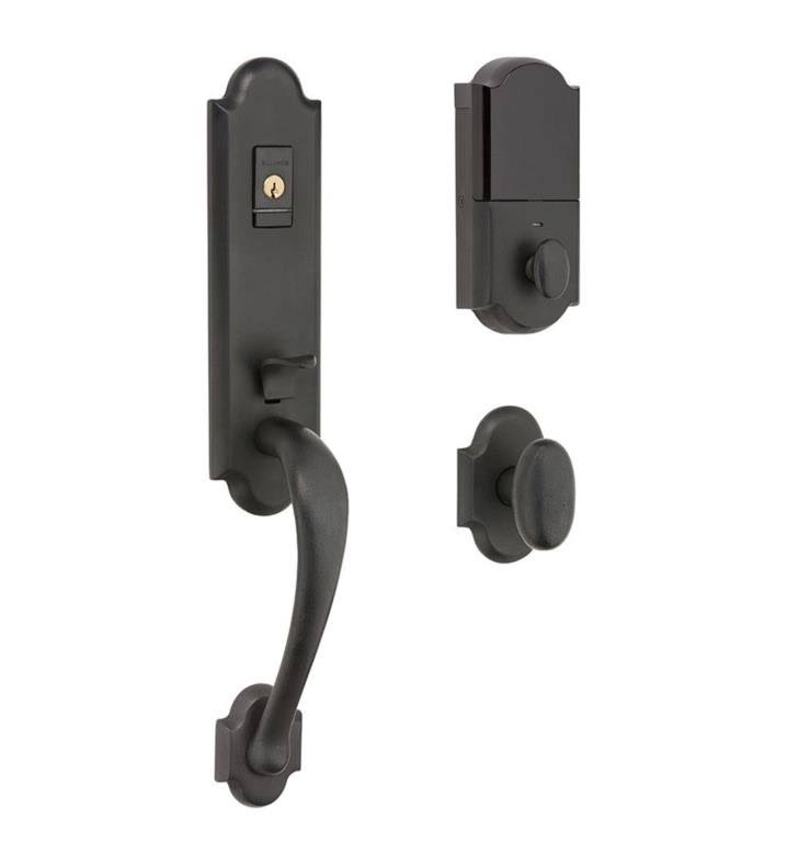Evolved Boulder Left Handed Single Cylinder One-Piece Handle Venetian Bronze C465