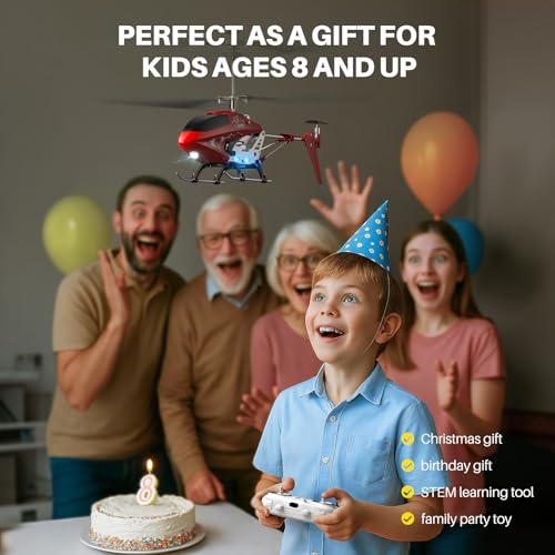 RC Helicopter with Altitude Hold, 3.5 Channel, Gyro Stabilizer U846