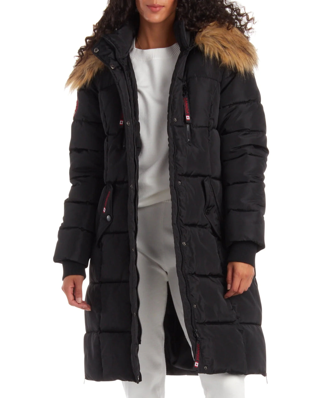 Women's Heavyweight Long Length Bubble Puffer Jacket M591