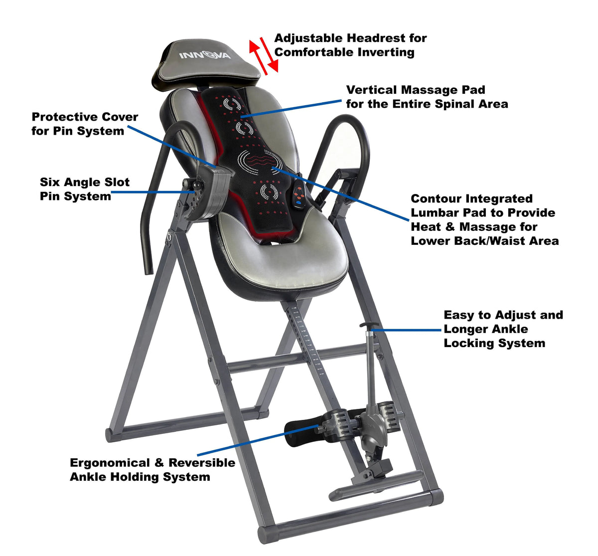 Inversion Table 300 lb Max Weight Capacity T34630
