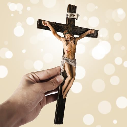 10 Inch Crucifix Wall Cross K946