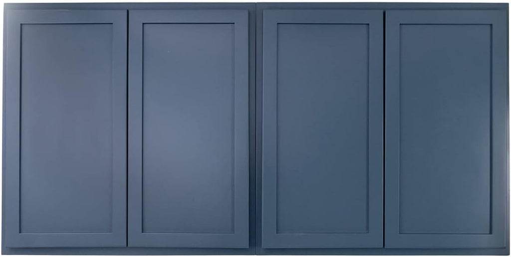 60" Wide 2 x 30" W x 30" H x 12" D Shaker Storage Cabinets G79062