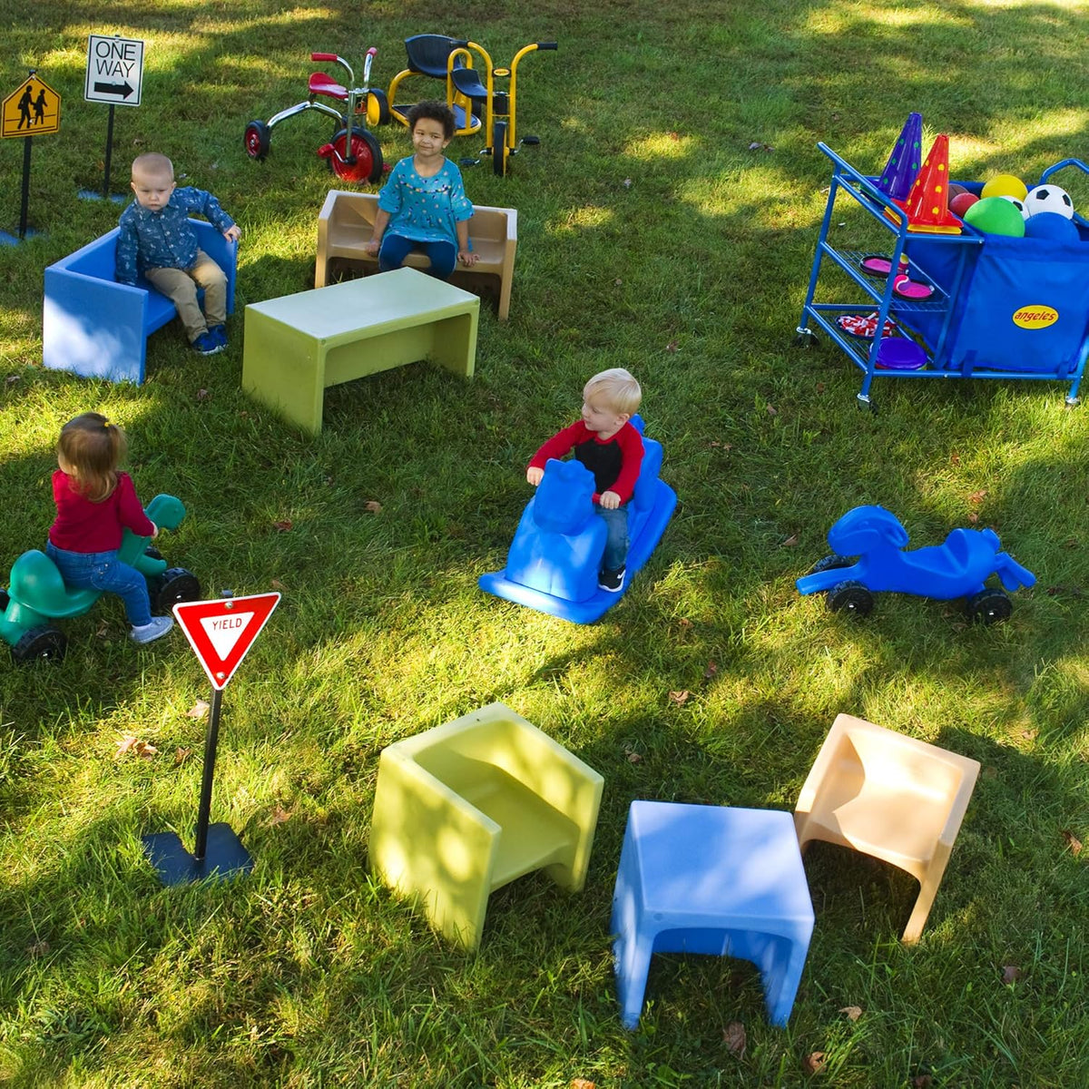 Sky Blue Toddler Chair I280535