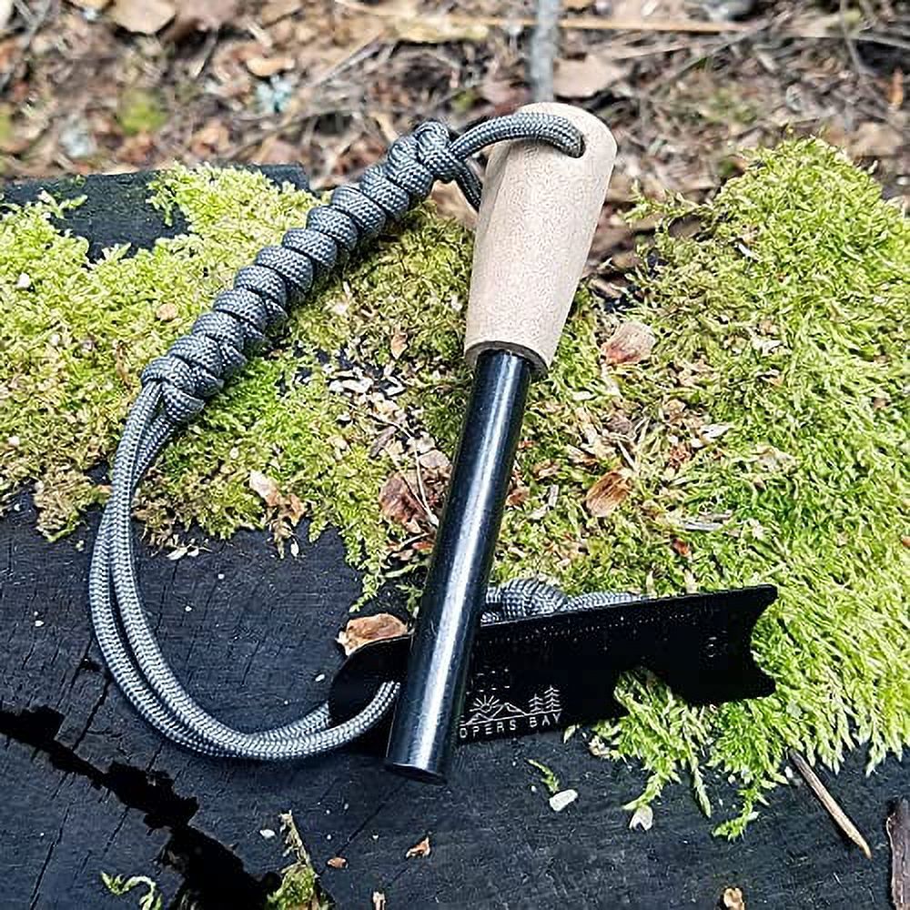 Stainless Steel or Titanium Twig Stove and Ferro Firestarting Package V506272