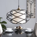 Black Wire Cage Pendant Lamp W46406