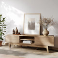 Light Oak TV Console X9746