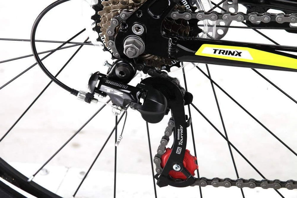 Black White 26 In. 21-Speed Mountain Bike D944