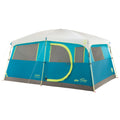 8-Person Light Blue Cabin Camping Tent Y4488