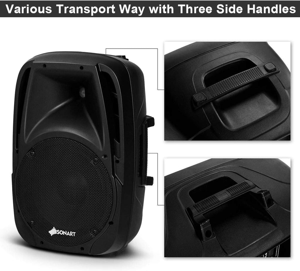 1600W 2-Way Powered PA Speaker System R856508