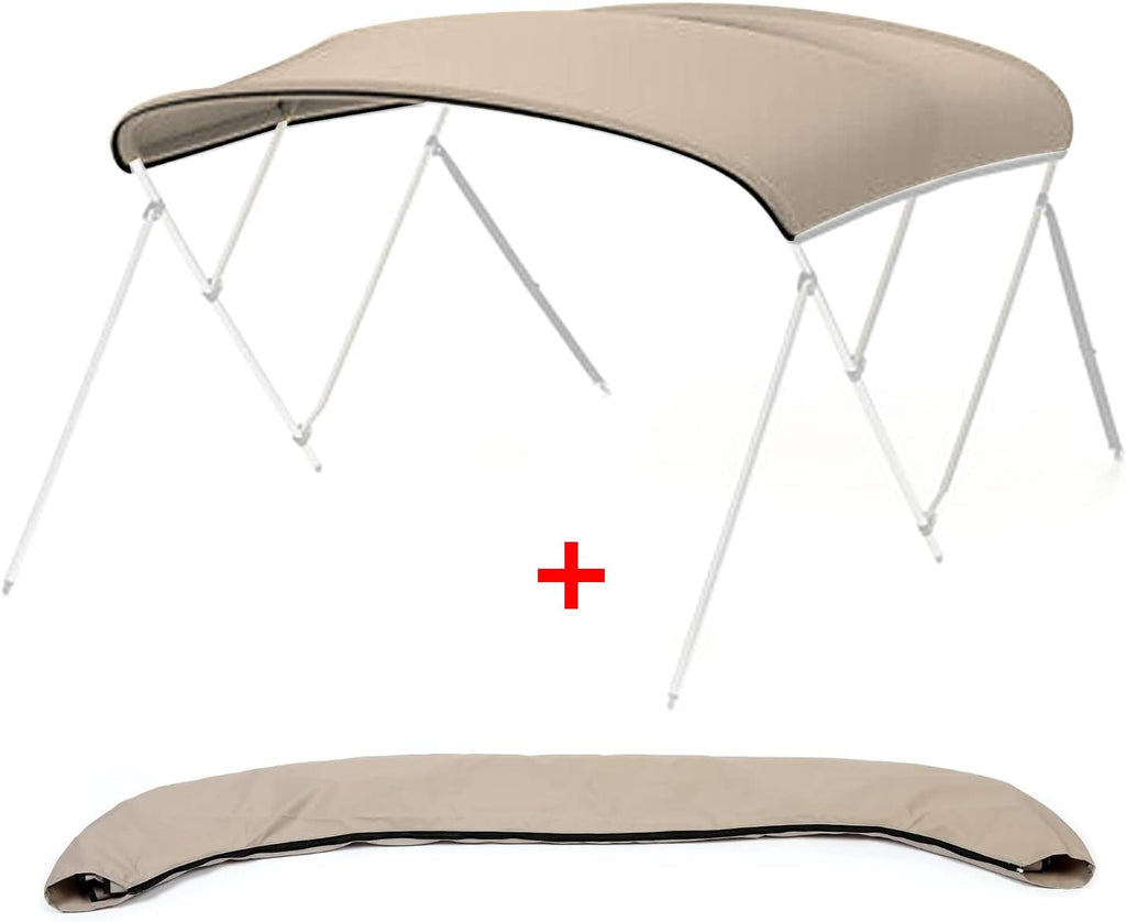 3 Bow Bimini Top Replacement Canvas Cover with Boot M637