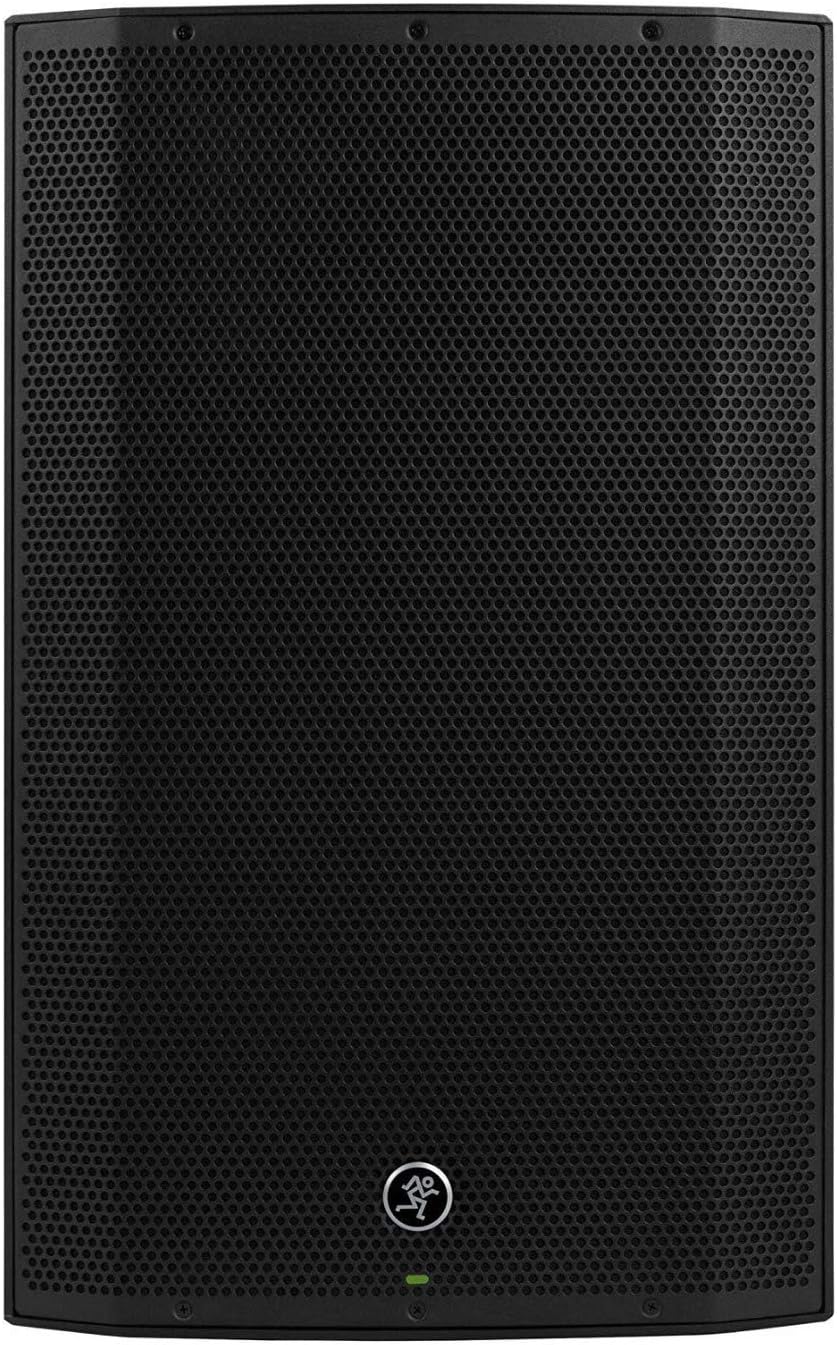 1300W 15 Powered Loudspeaker with Speaker Stand and 2 XLR Cables V604