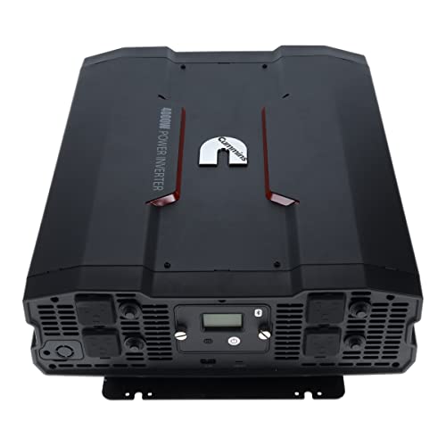 5000 Watts Modified Sine Wave Truck Inverter 12 Volts to 110 Volts Four AC Outlets Two USB Ports N8128
