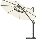 11 ft. 2 Tier Aluminum Cantilever Offset Patio Umbrella C586
